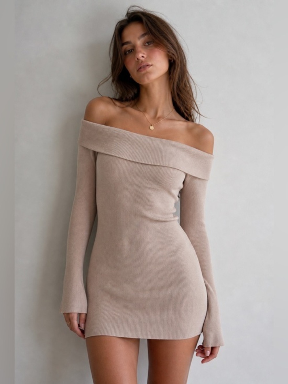NWT Rumored Off Shoulder Dress
